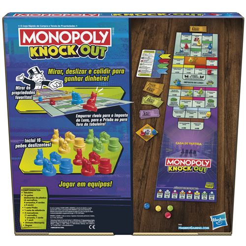 Jogo de Tabuleiro Monopoly Knockout - Hasbro Gaming Online Hot Sale