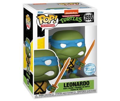 Funko Pop! Television Figura de Vinyl Teenage Mutant Ninja Turtles: Leonardo - 1555 Hot on Sale