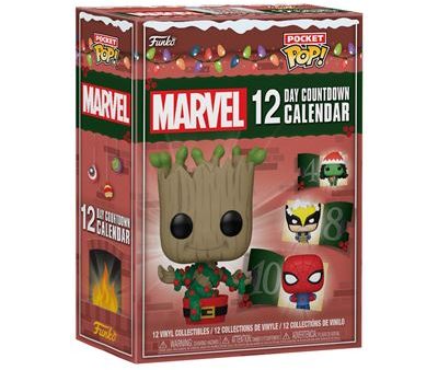 Funko Pop! Calendário do Advento Marvel Day Countdown - 12 Figuras For Sale