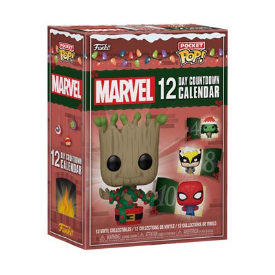 Funko Pop! Calendário do Advento Marvel Day Countdown - 12 Figuras For Sale