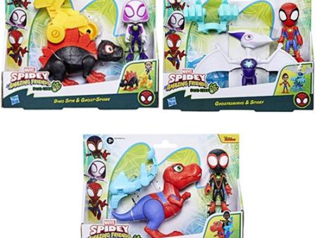 Spidey Dino Webs com Acessório - Hasbro - Envio Aleatório Sale