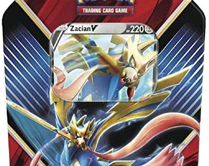 Pokemon TCG: Legends of Galar Summer Tin Featuring Zacian EU edtion… Fashion