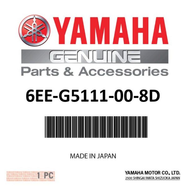 Yamaha 6EE-G5111-00-8D - CASING, UPPER Cheap