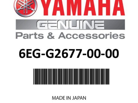 Yamaha 6EG-G2677-00-00 - Graphic, front For Sale