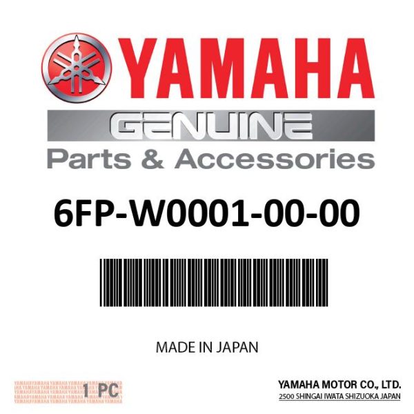 Yamaha 6FP-W0001-00-00 - Power head gasket kit Online Hot Sale