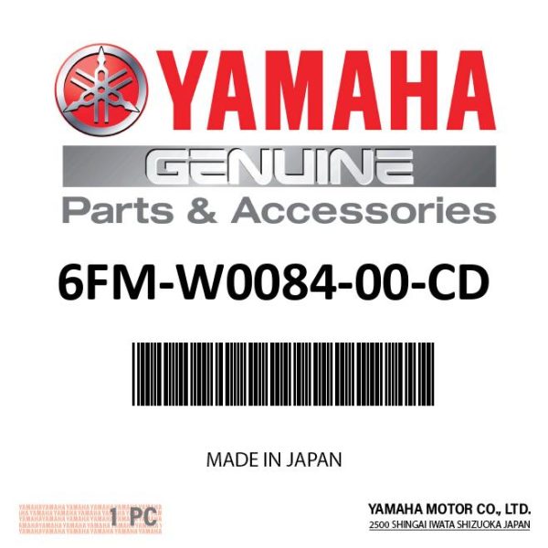 Yamaha 6FM-W0084-00-CD - Handle steering assy For Sale