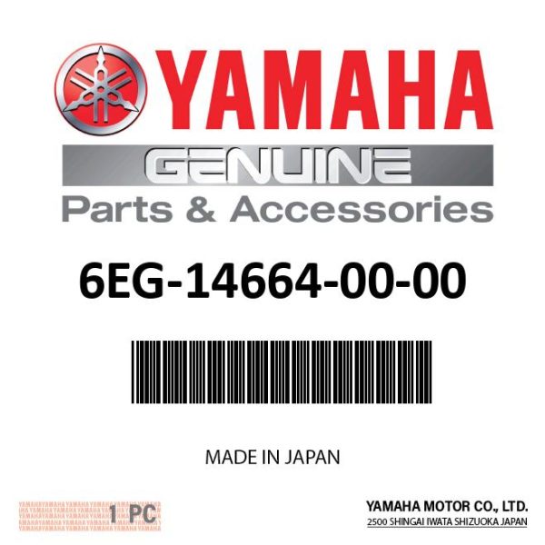 Yamaha 6EG-14664-00-00 - Grommet, water shut Fashion