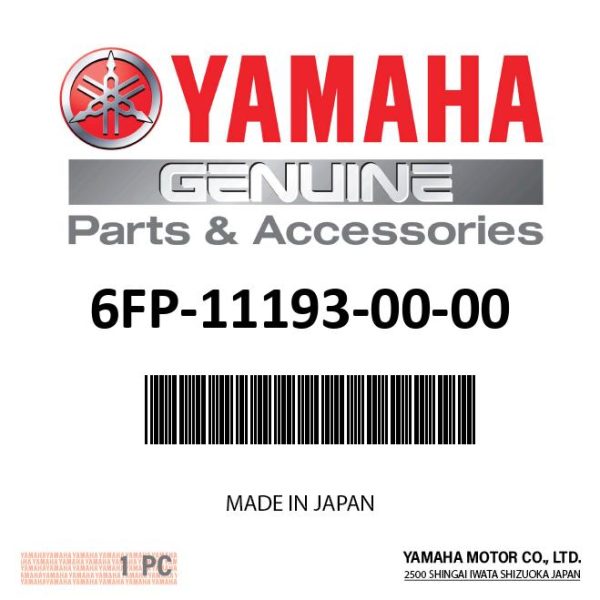 Yamaha 6FP-11193-00-00 - Gasket, head cover 1 For Sale