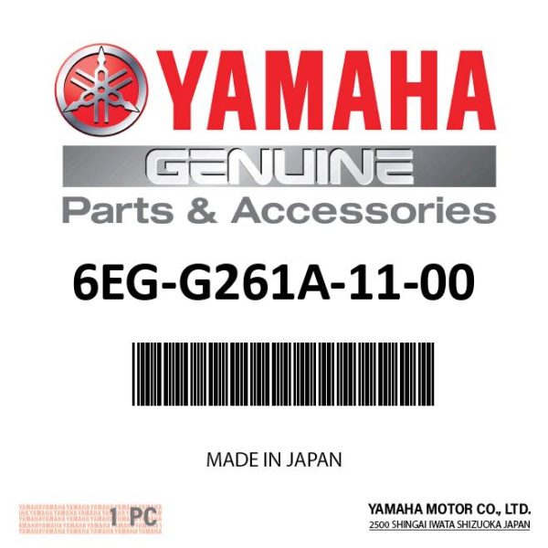 Yamaha 6EG-G261A-11-00 - Top cowling w o gr Online Sale